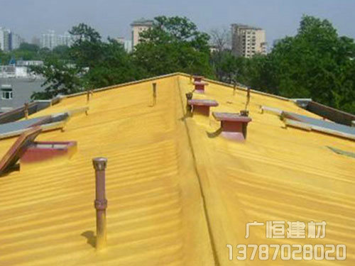 聚氨酯屋面保溫防水噴涂