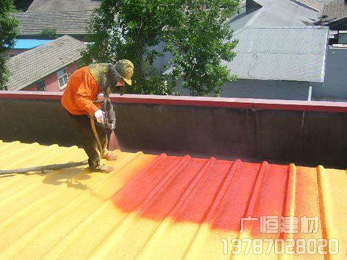 聚氨酯屋面保溫防水噴涂