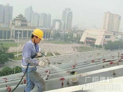 展覽館屋面噴涂
